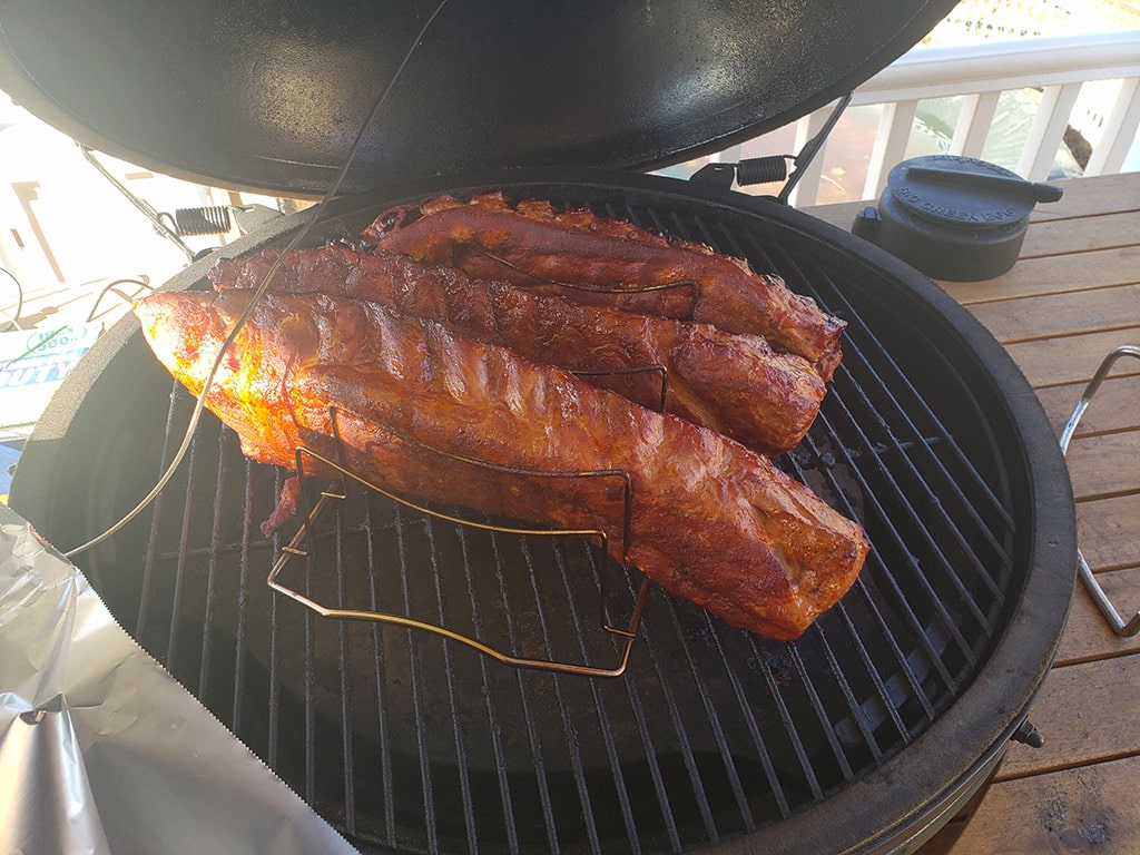 baby back ribs after 2 hours