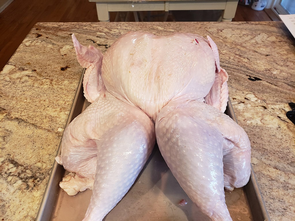 flat spatchcock turkey