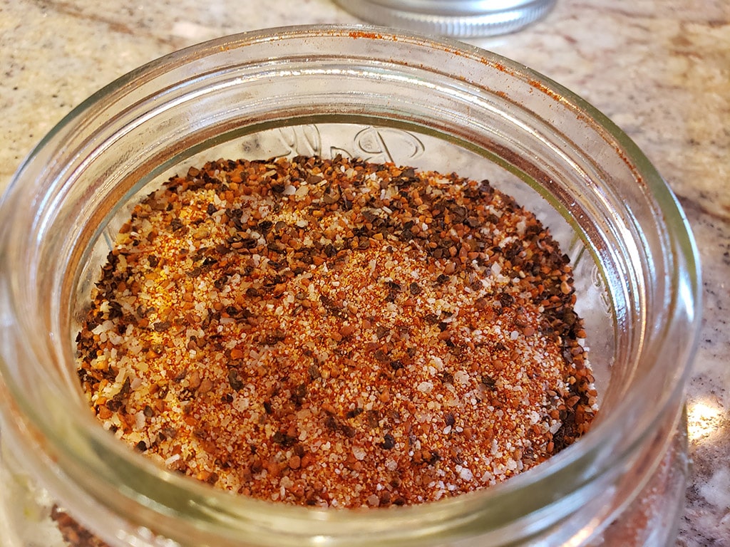Salt Pepper Garlic Paprika Rub